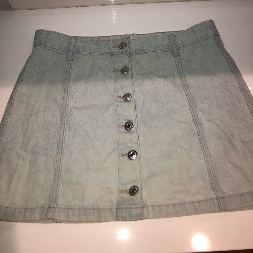 Denim skirt